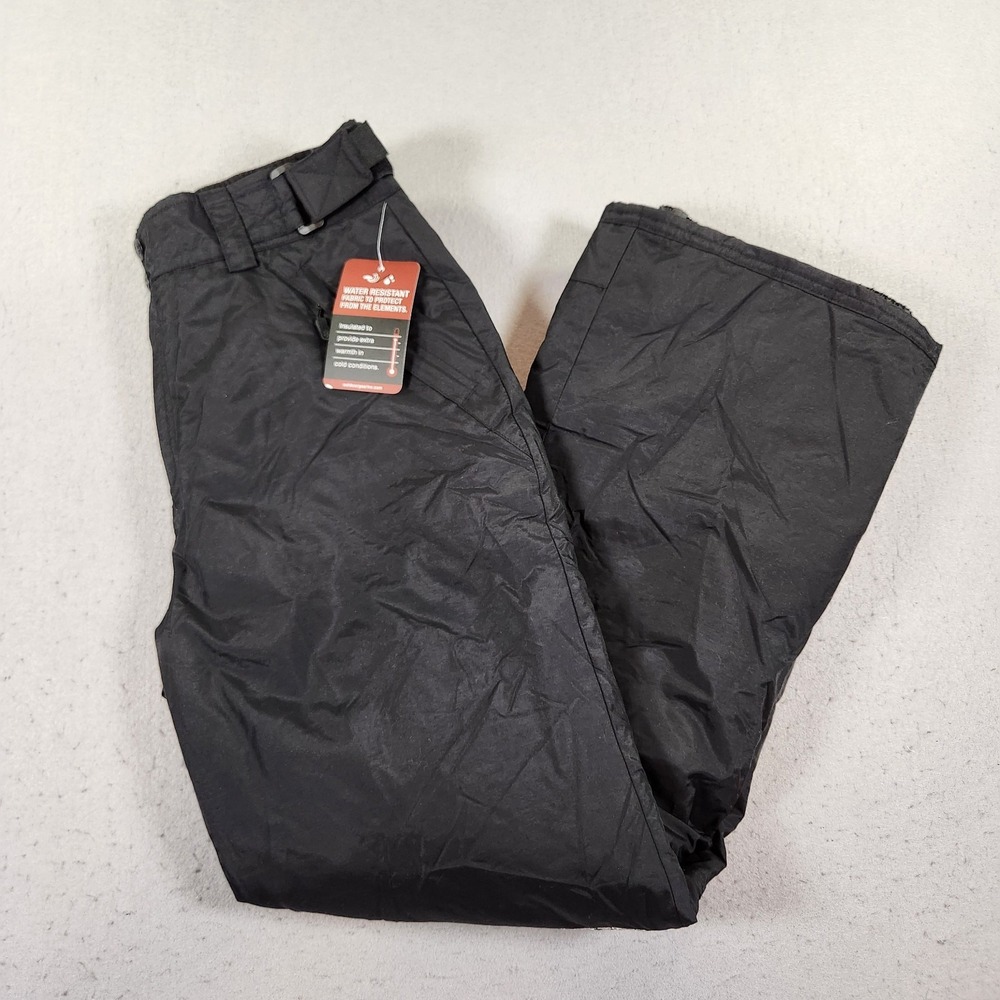 Outdoor Gear Women's Crest Snow Pants Size Youth XL Black Adjustable Waist NWT